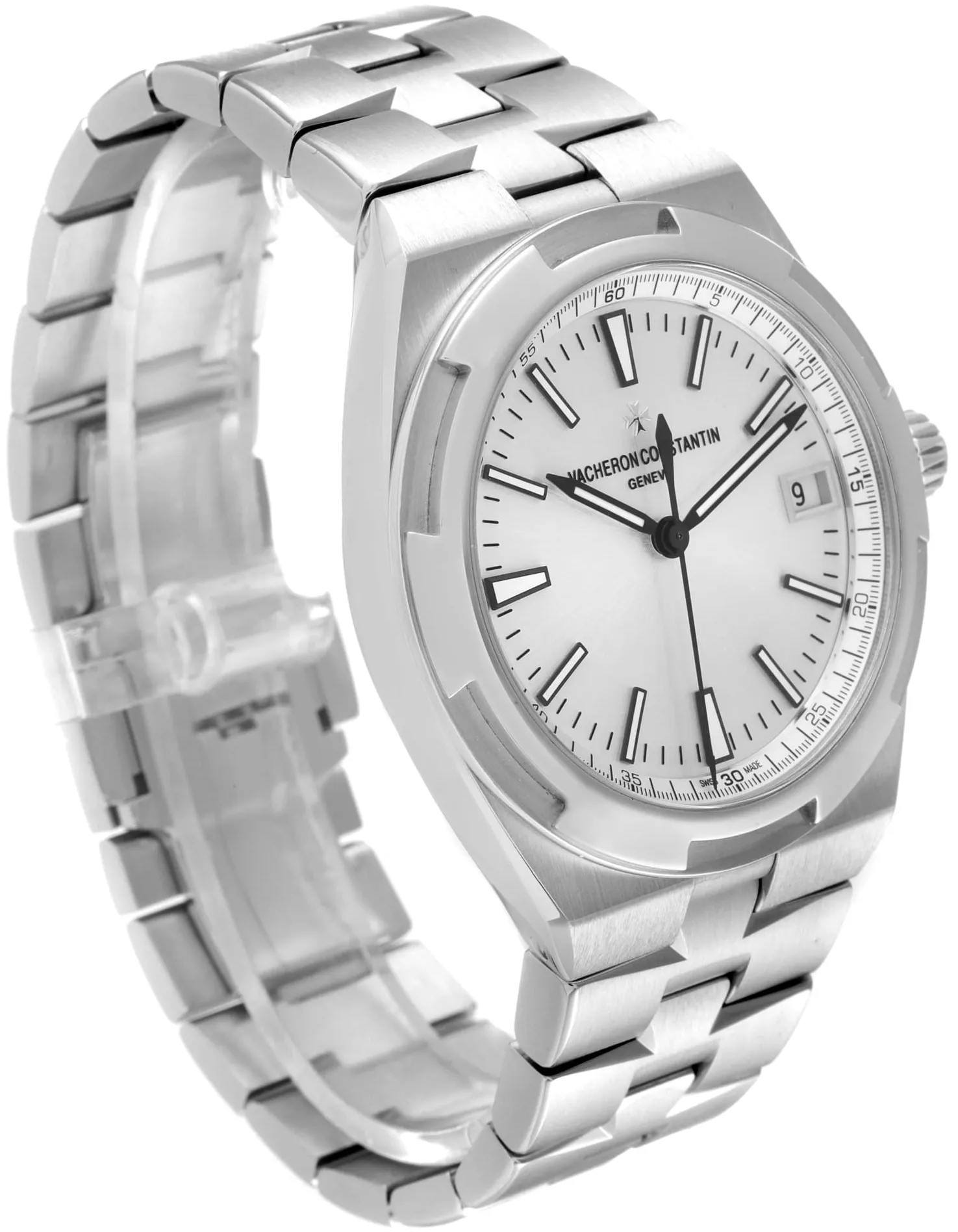 Vacheron Constantin Overseas 4500V/110A-B126 41mm Stainless steel Silver 4