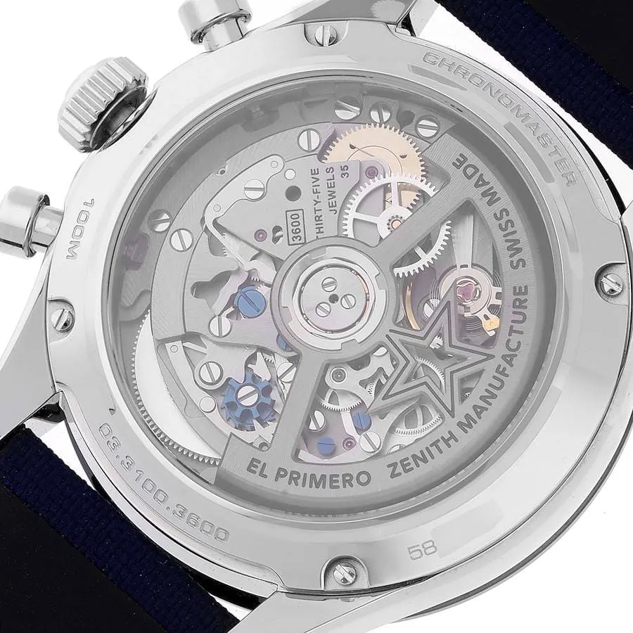 Zenith Chronomaster Sport 03.3100.3600/69.C823 41mm Ceramic Silver 2