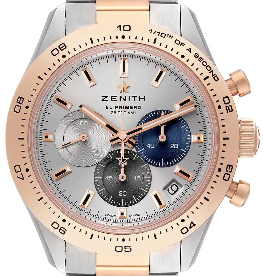 Zenith Chronomaster Sport 51.3100.3600/69.M3100 41mm Rose gold Silver