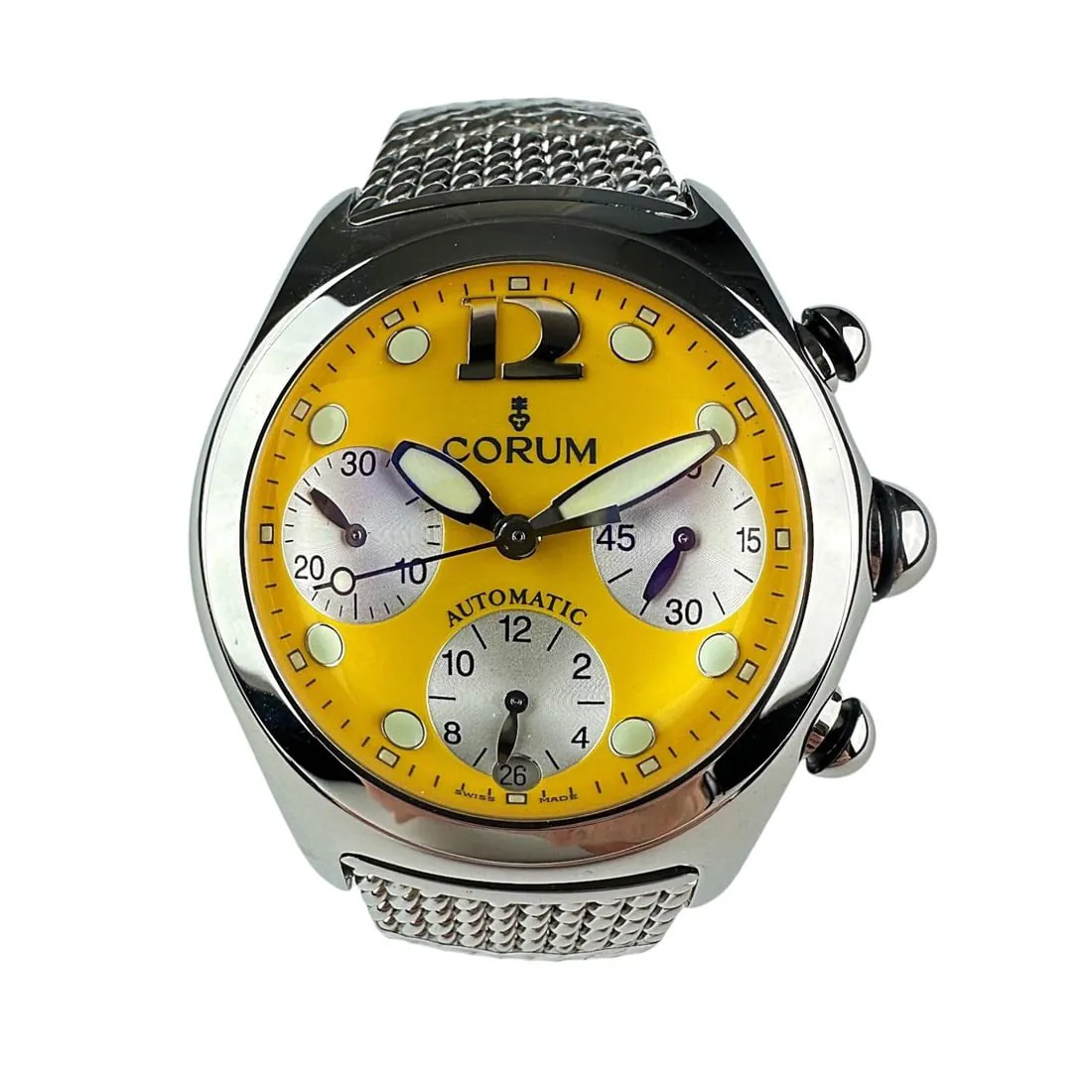 Corum Bubble Silver Yellow