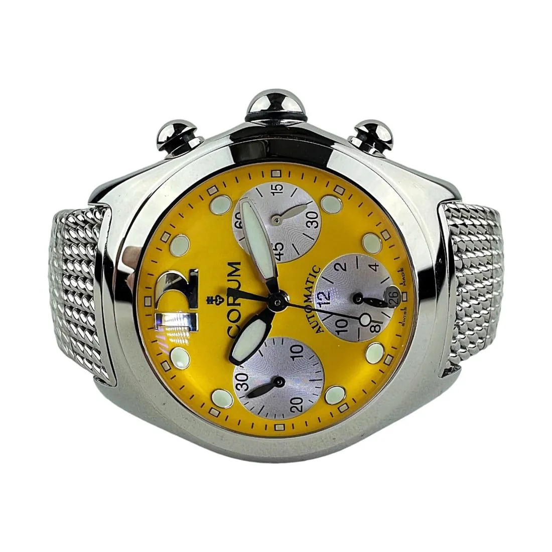 Corum Bubble Silver Yellow 6