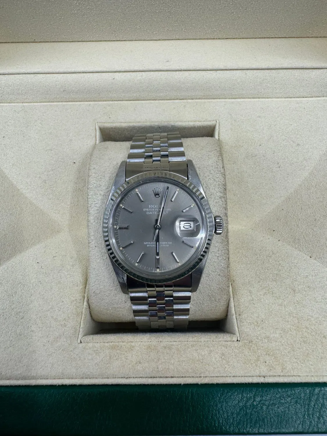 Rolex Datejust 16014 36mm Stainless steel Gray
