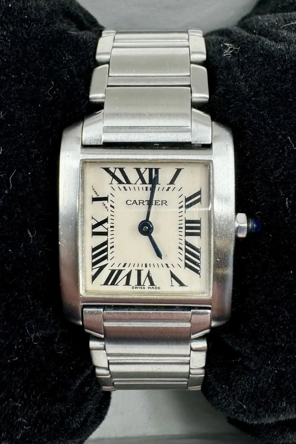 Cartier Tank Française 2384 20mm Stainless steel