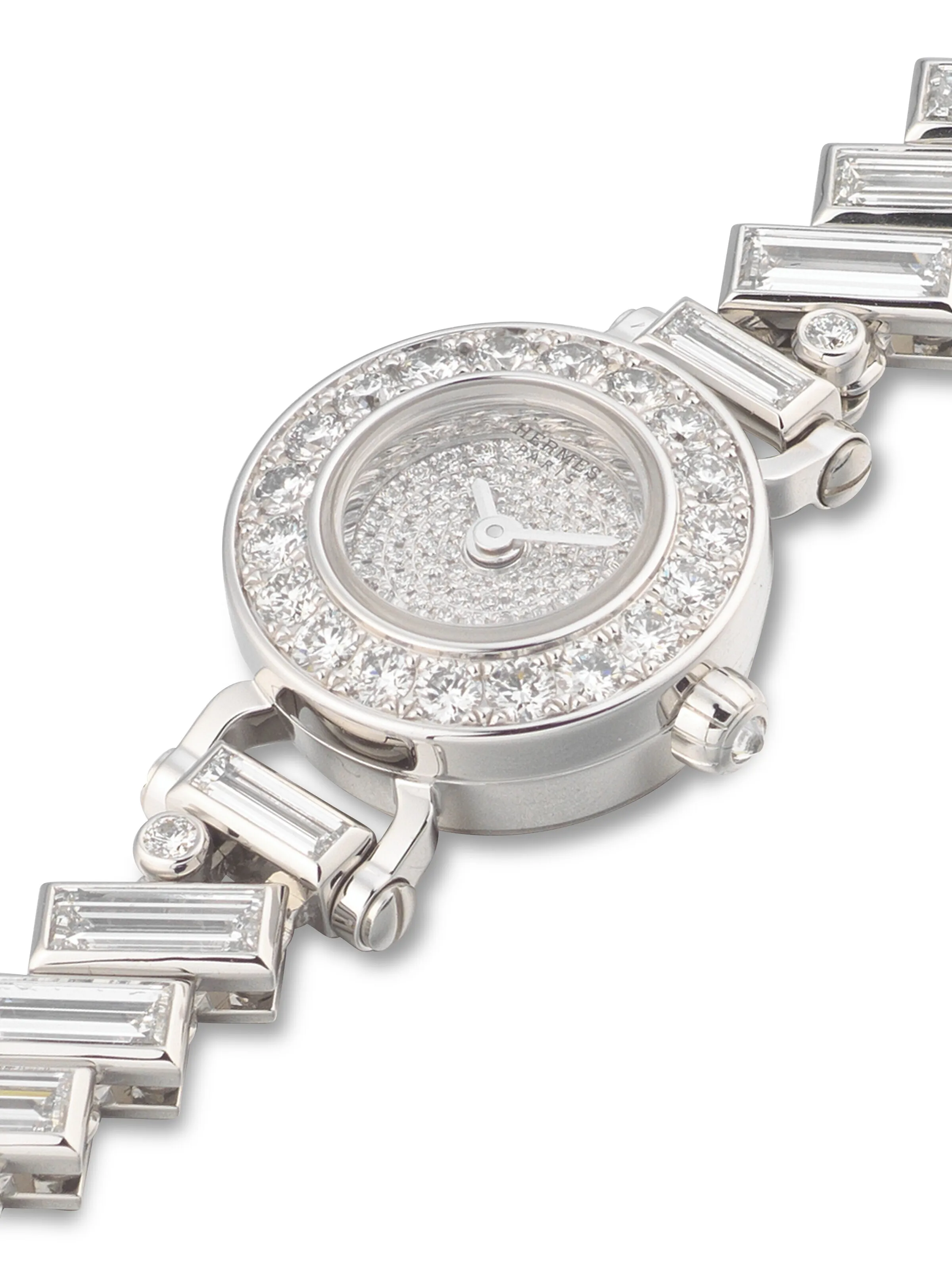 Hermès 15mm White gold and Diamond 4