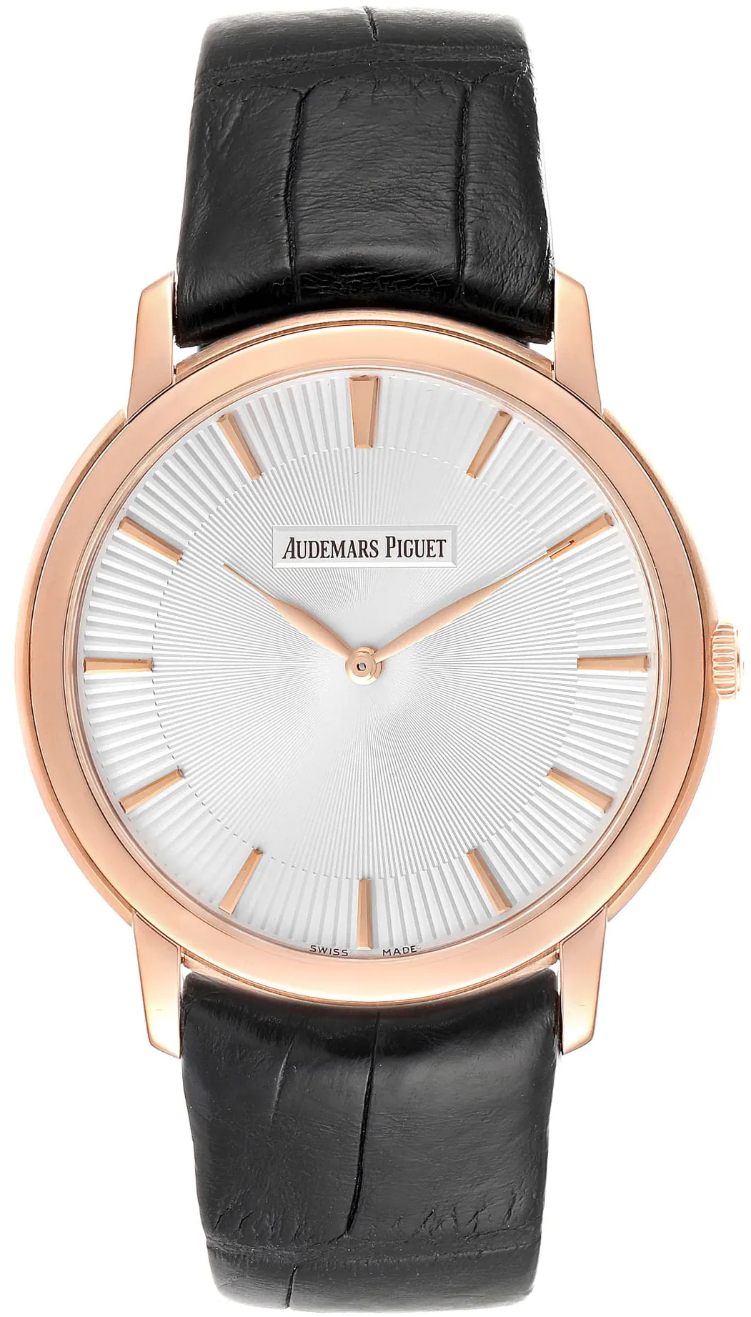 Audemars Piguet Jules Audemars 15180OR.OO.A102CR.01 41mm Rose gold Silver