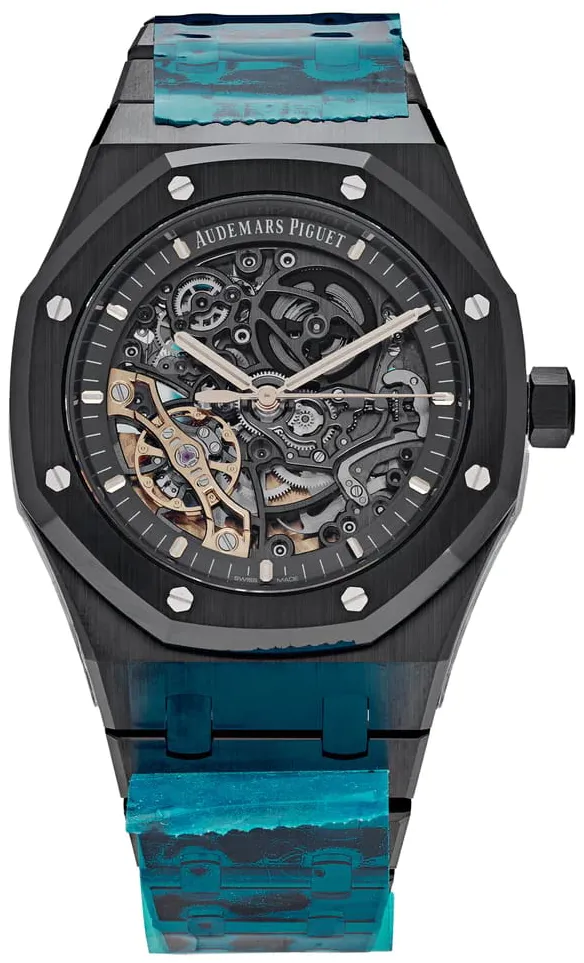 Audemars Piguet Royal Oak 15416CE.OO.1225CE.01 41mm Black ceramic Skeletonized