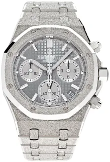 Audemars Piguet Royal Oak 26239BC.GG.1224BC.01 White gold Silver