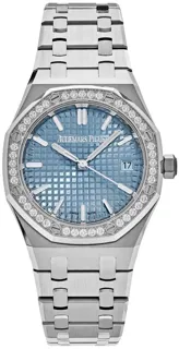 Audemars Piguet Royal Oak 77451ST.ZZ.1361ST.03 Stainless steel Light blue