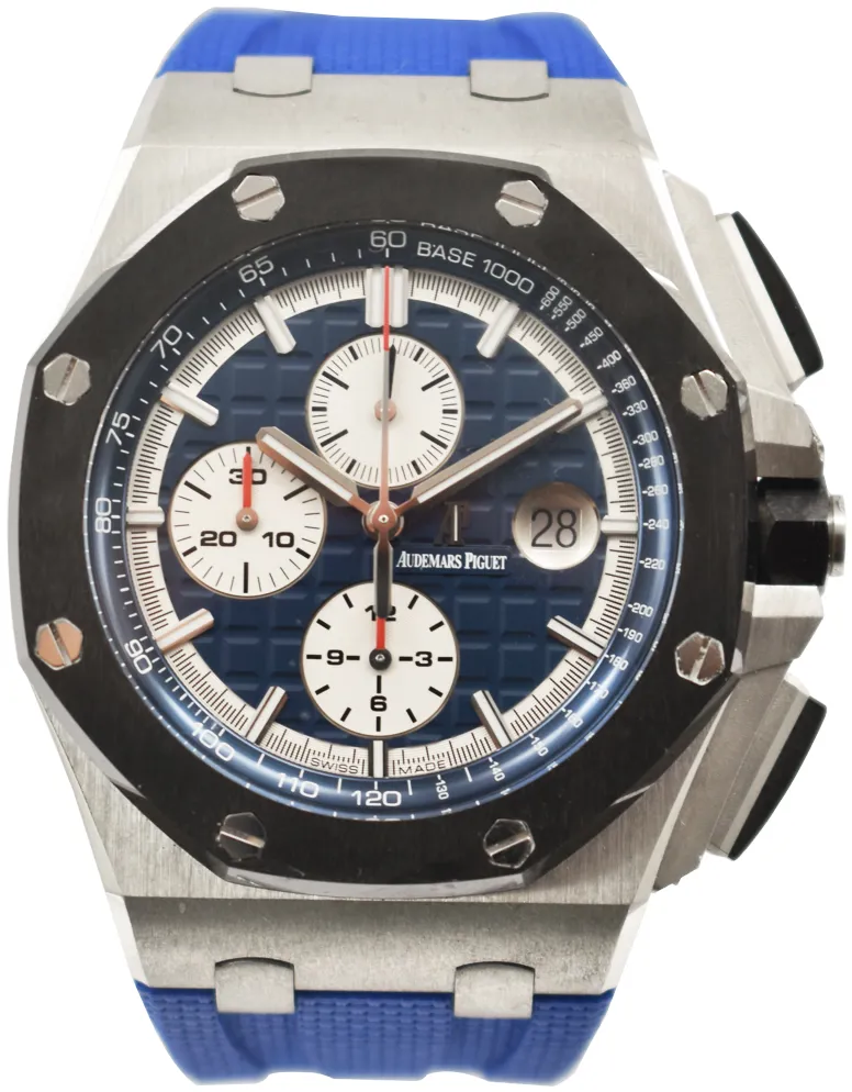 Audemars Piguet Royal Oak Offshore 26401PO.OO.A018CR.01 44mm Platinum Blue