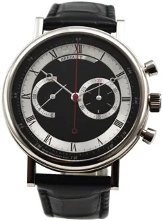 Breguet Classique Chronograph 5287BB/92/9ZU 42.5mm White gold Black