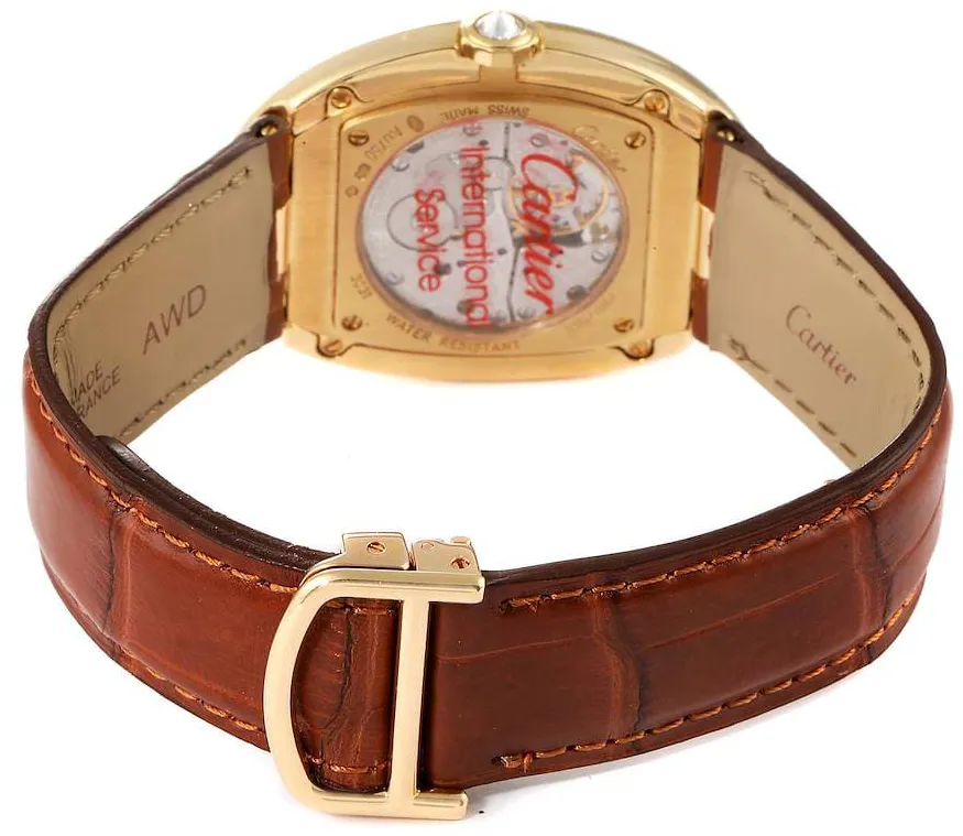 Cartier Baignoire WB520005 44mm Yellow gold Silver 4