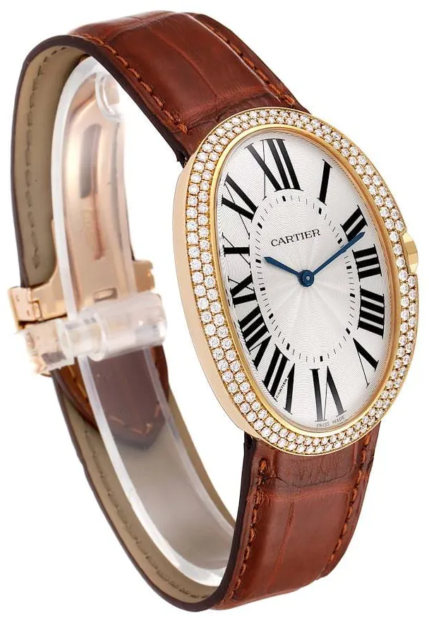 Cartier Baignoire WB520005 44mm Yellow gold Silver 5