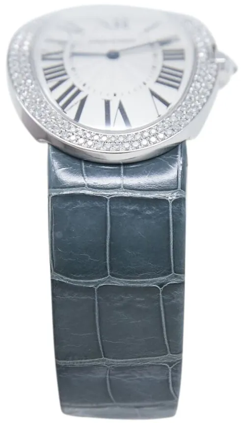 Cartier Baignoire WB520009 44mm White gold Silver 5