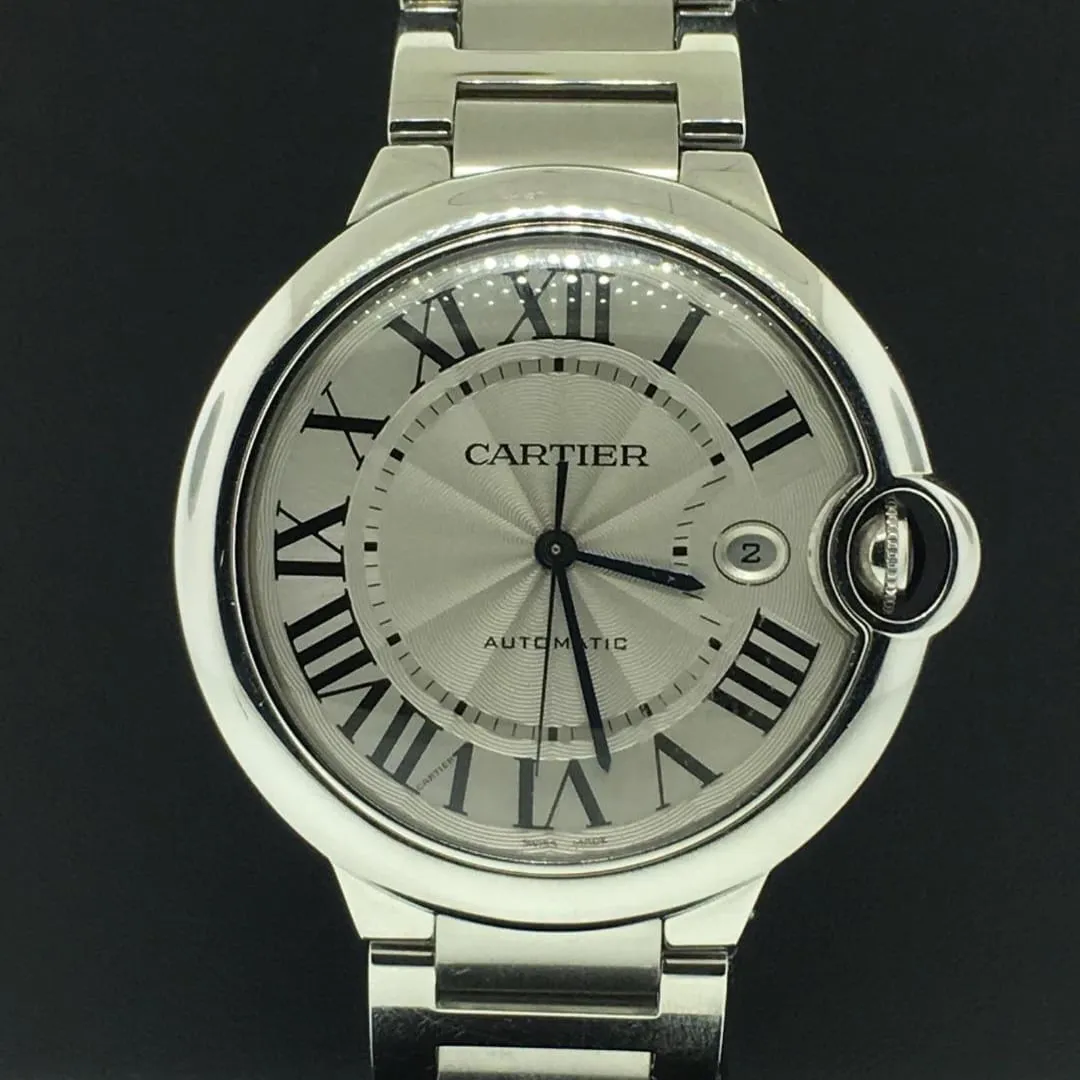 Cartier Ballon Bleu 42mm W69012Z4 42mm Stainless steel Silver