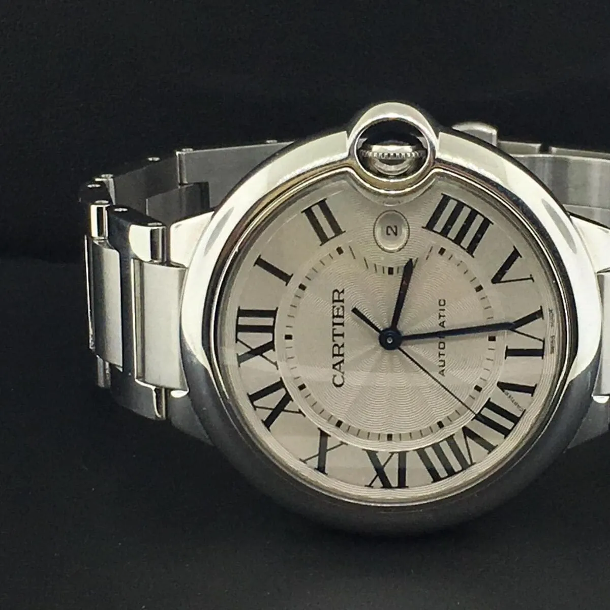 Cartier Ballon Bleu 42mm W69012Z4 42mm Stainless steel Silver 1