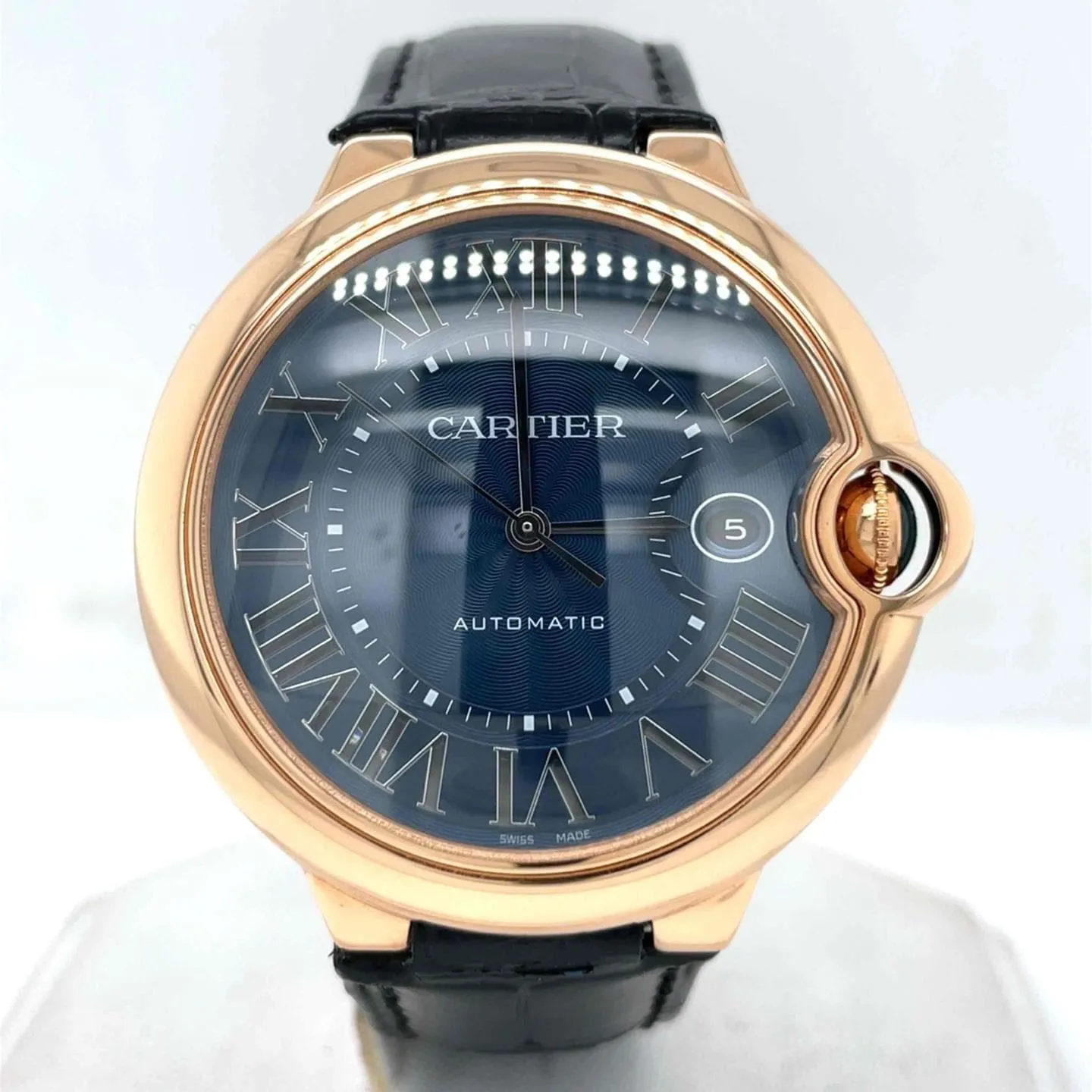 Cartier Ballon Bleu de Cartier WGBB0036 42mm Rose gold Blue