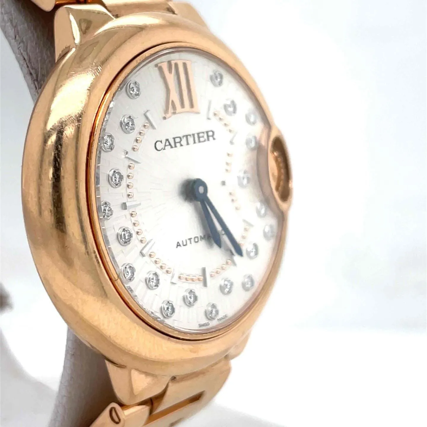 Cartier Ballon Bleu de Cartier WGBB0054 33mm Rose gold Silver 3