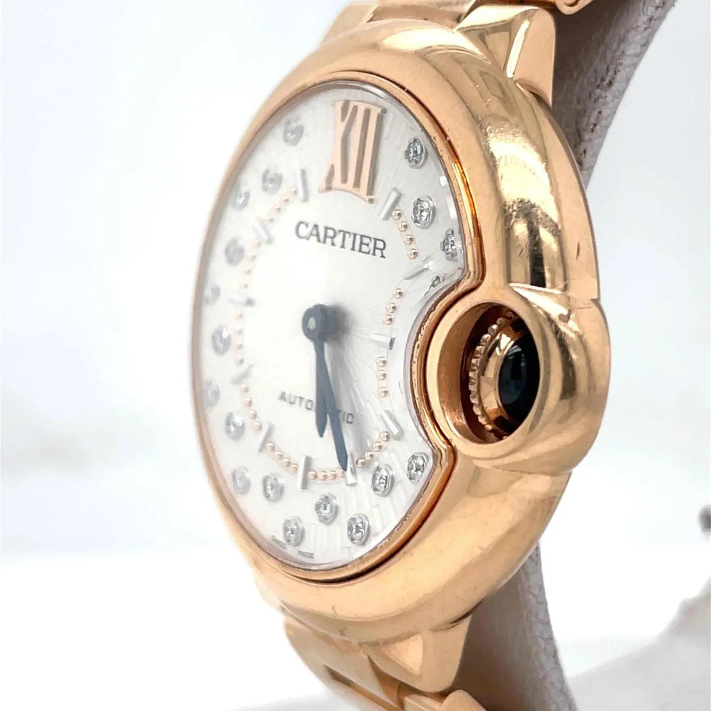 Cartier Ballon Bleu de Cartier WGBB0054 33mm Rose gold Silver 2