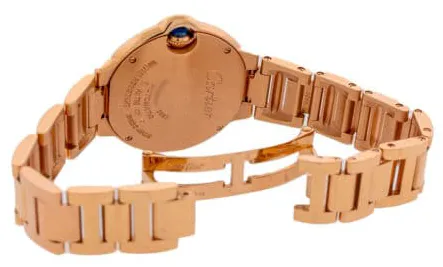 Cartier Ballon Bleu de Cartier W6920096 33mm Rose gold White 3