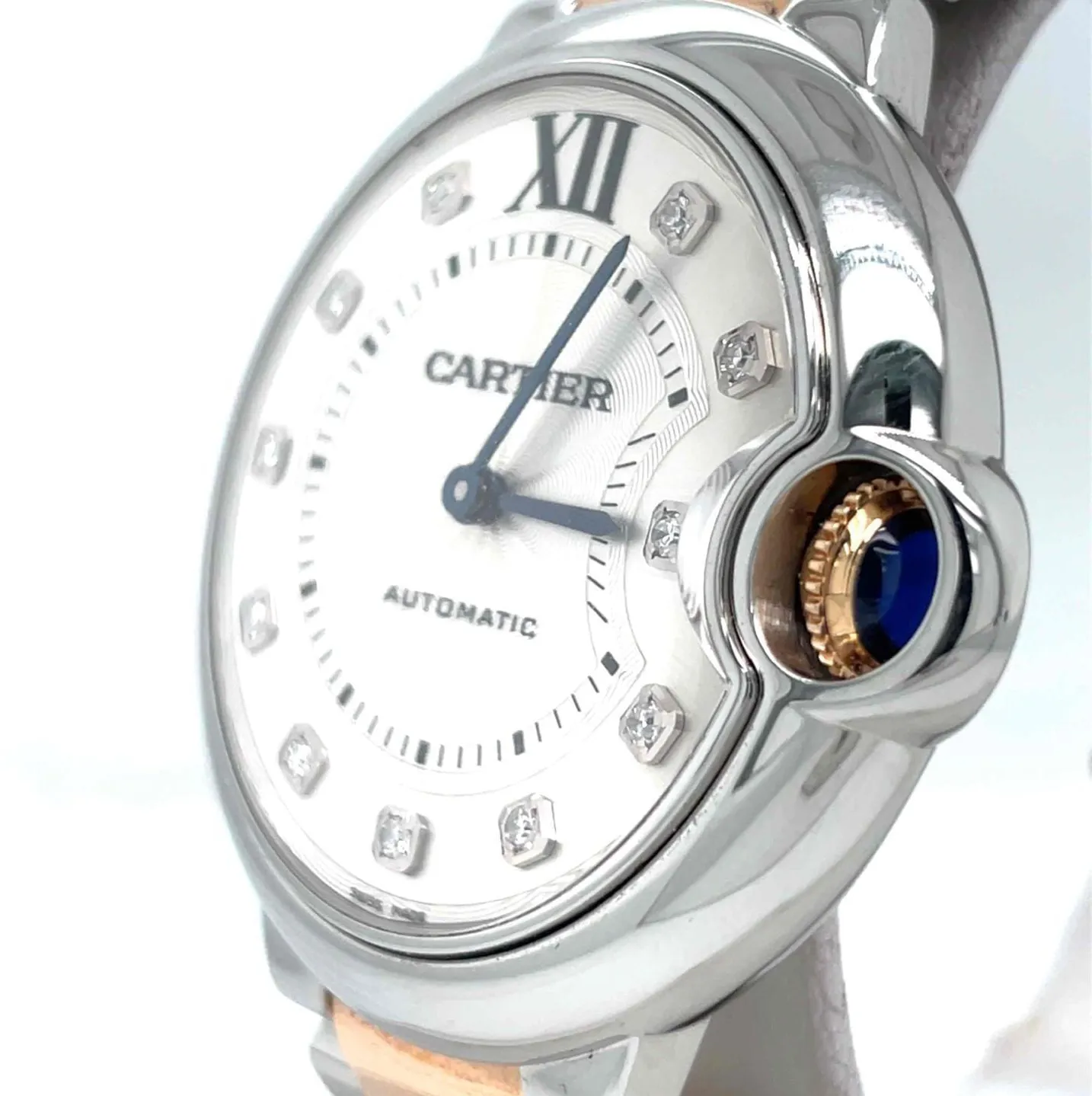 Cartier Ballon Bleu de Cartier WE902031 36.5mm Rose gold Silver 3