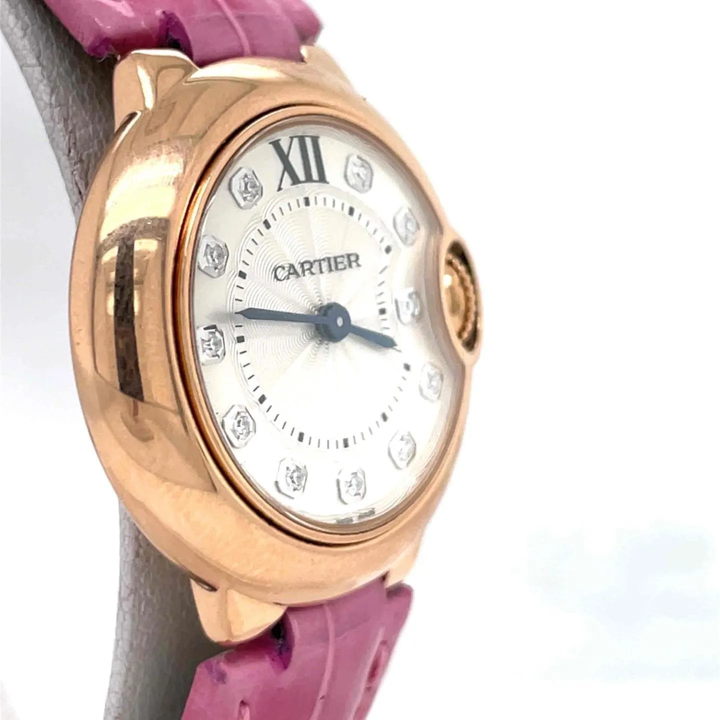 Cartier Ballon Bleu WE902050 28mm Rose gold Silver 3