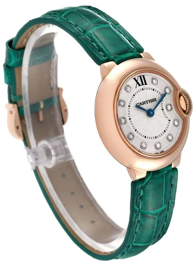 Cartier Ballon Bleu WE902050 28mm Rose gold Silver 4