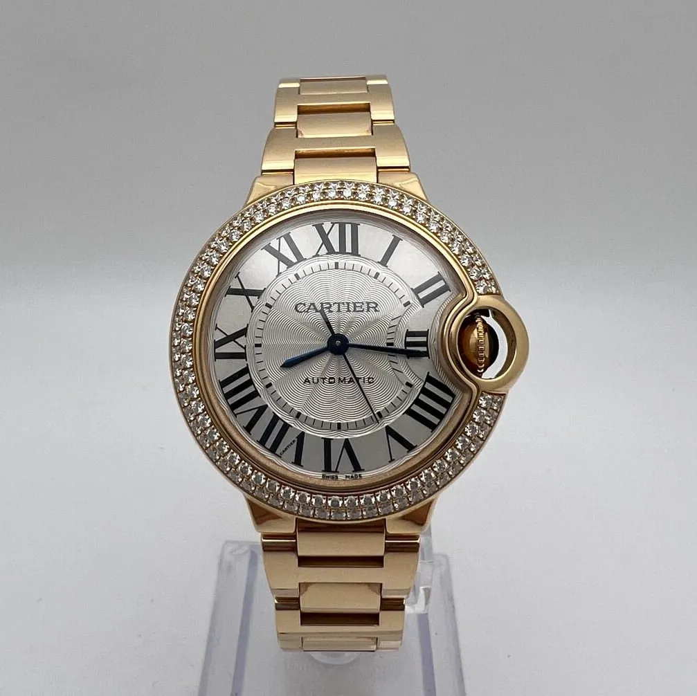 Cartier Ballon Bleu de Cartier WE902064 33mm Rose gold White