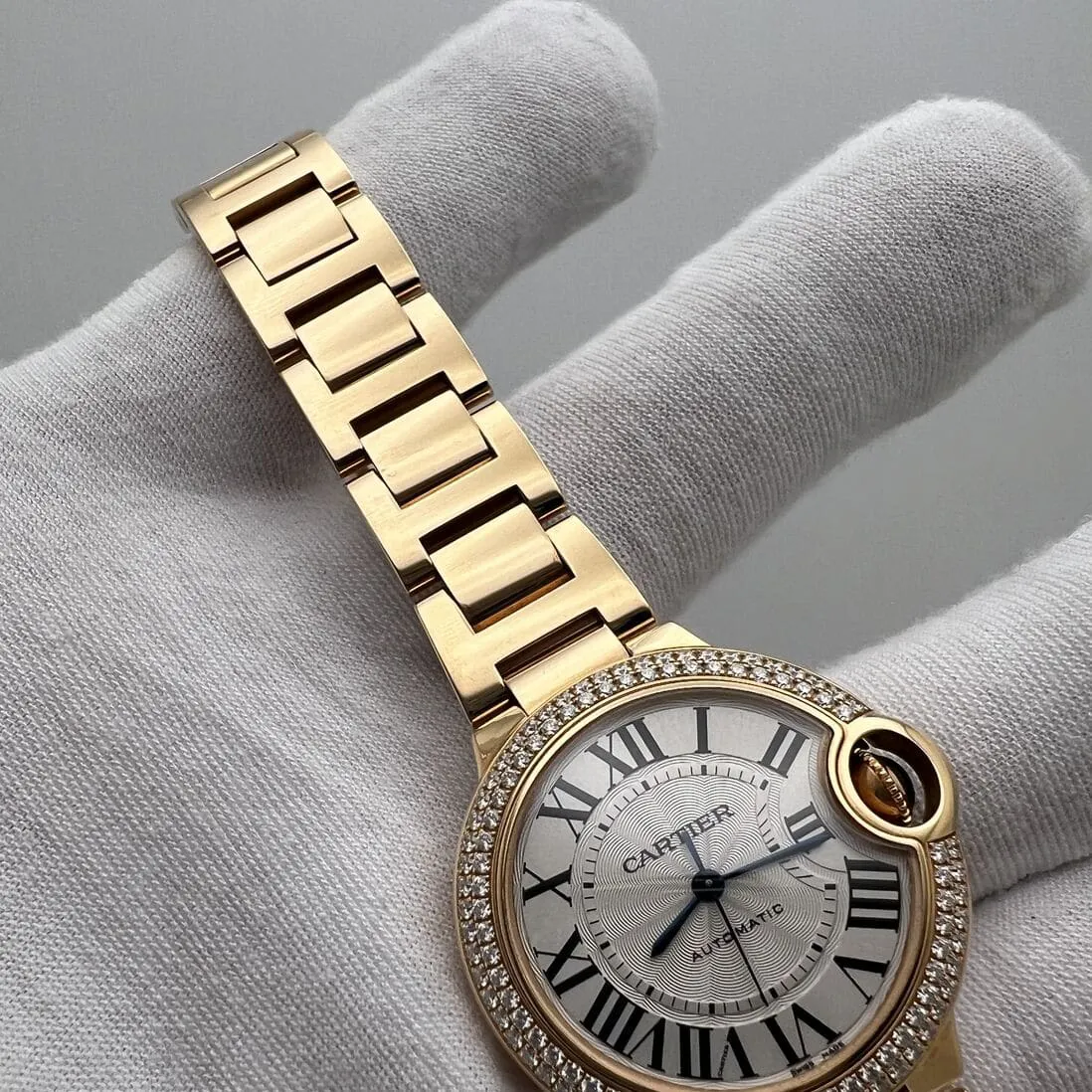 Cartier Ballon Bleu de Cartier WE902064 33mm Rose gold White 1