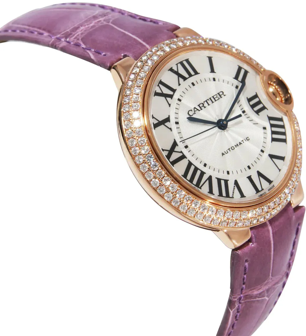 Cartier Ballon Bleu de Cartier WJBB0009 36.5mm Rose gold White 4