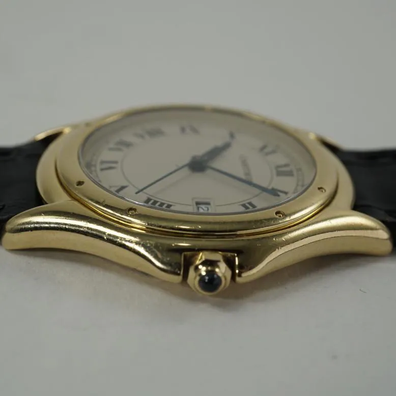 Cartier Cougar 887904 33mm Yellow gold White 5