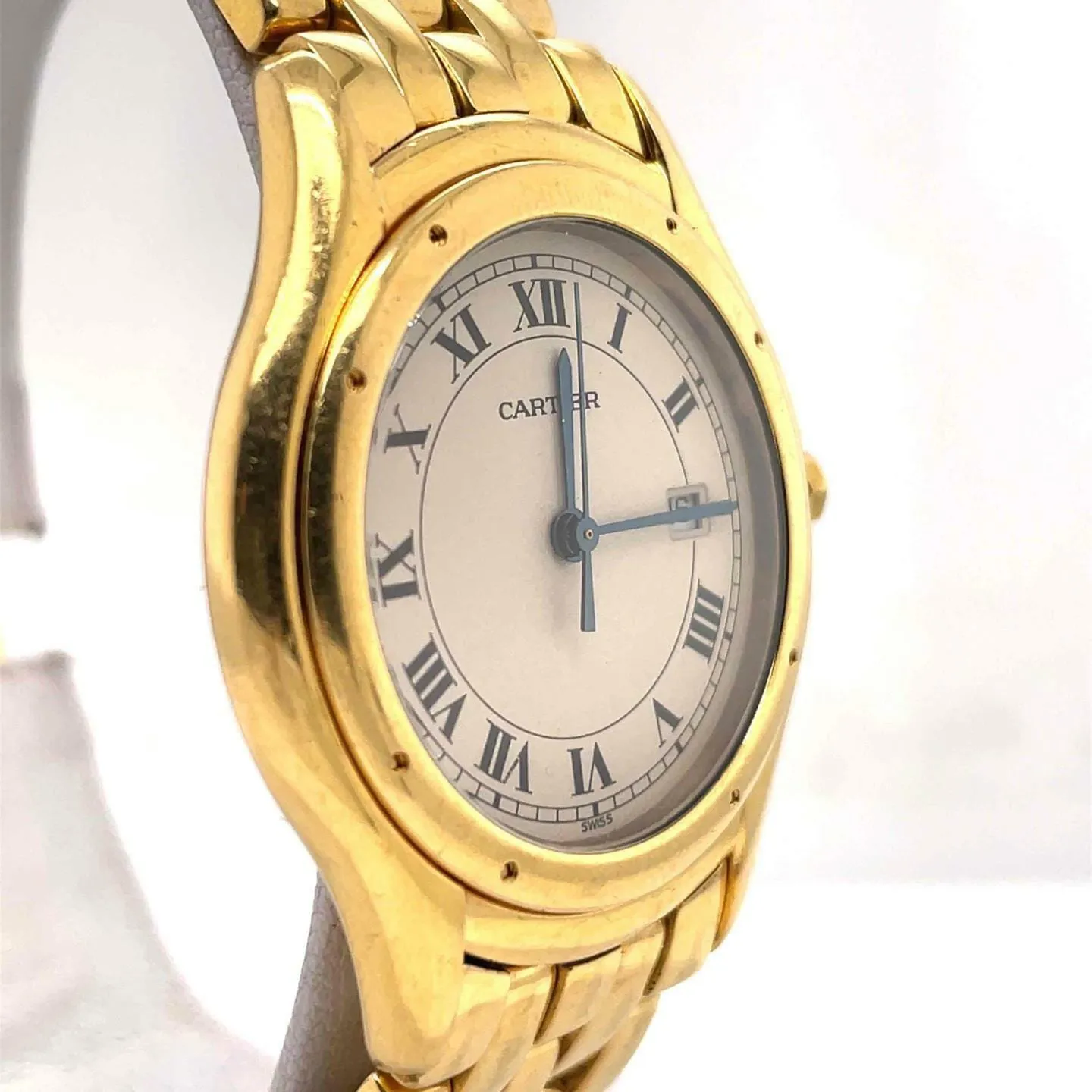 Cartier Cougar 887904 33mm Yellow gold White 3