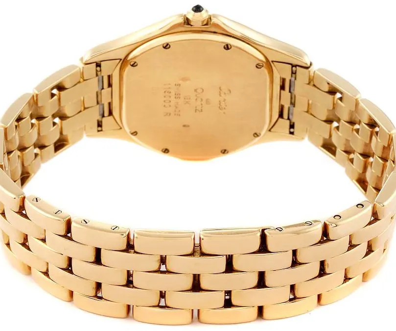 Cartier Cougar 887904 33mm Yellow gold White 2