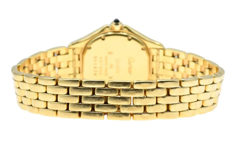 Cartier Cougar 887906 26mm Yellow gold Cream 4