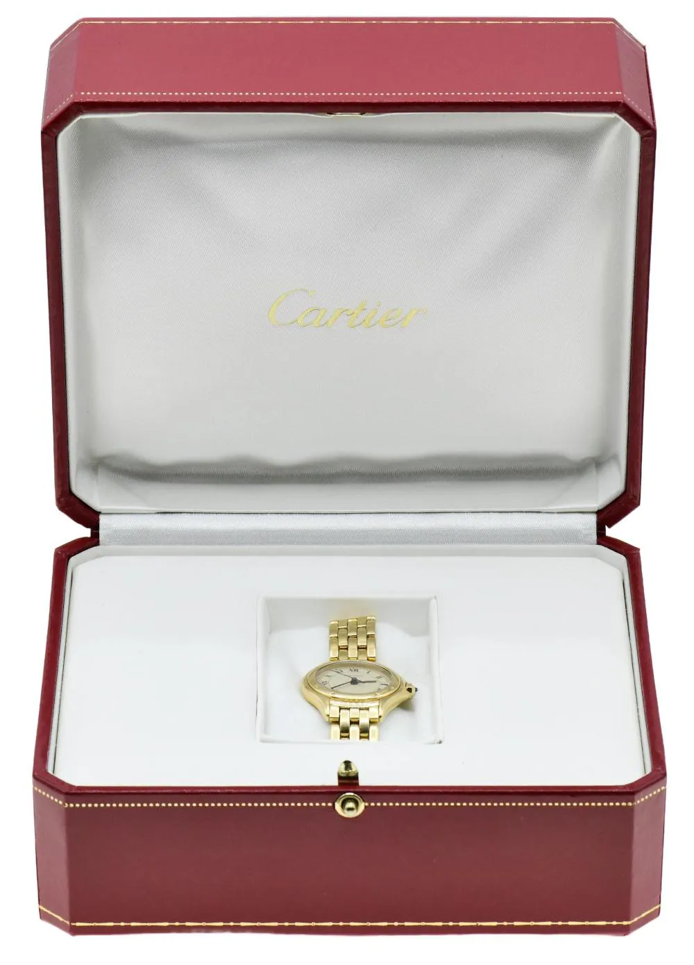 Cartier Cougar 887906 26mm Yellow gold Cream 3