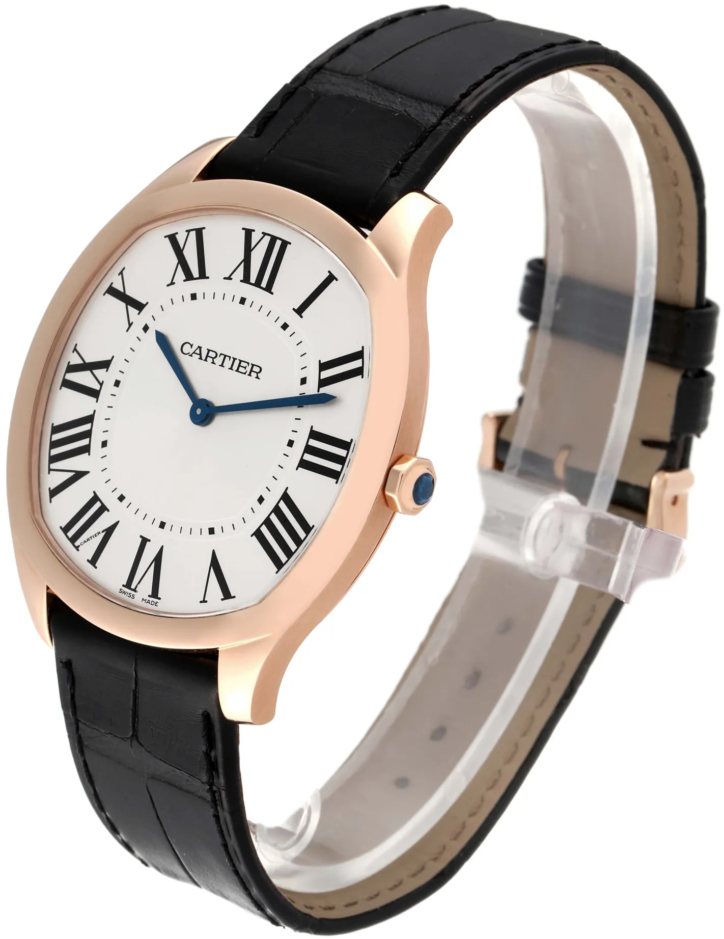 Cartier Drive de Cartier WGNM0006 38mm Rose gold Silver 1