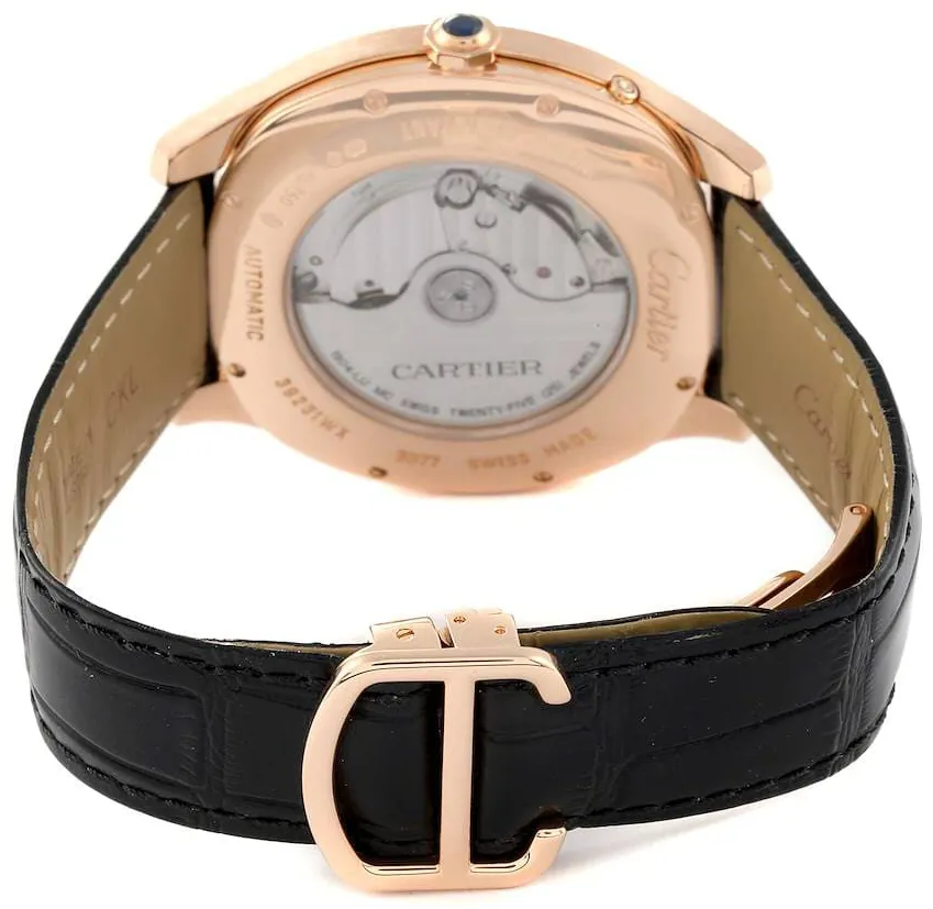 Cartier Drive de Cartier WGNM0008 40mm Pink gold Silver 3