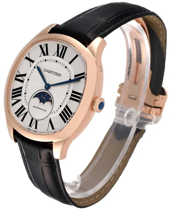 Cartier Drive de Cartier WGNM0008 40mm Pink gold Silver 2