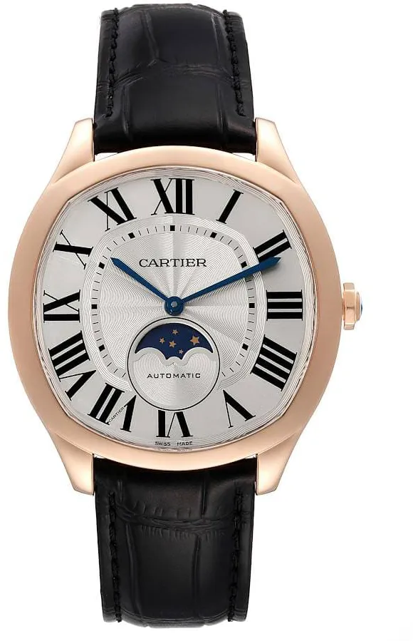 Cartier Drive de Cartier WGNM0008 40mm Pink gold Silver