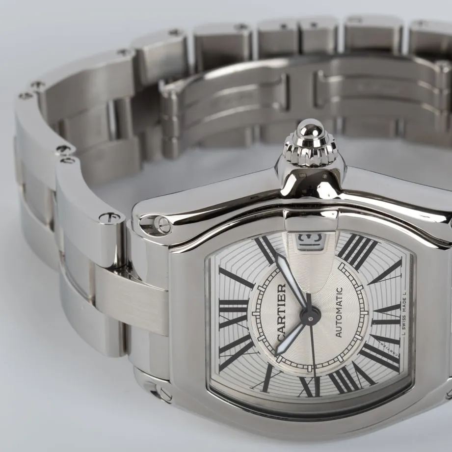 Cartier Roadster W62000V3 37mm Stainless steel Silver 6