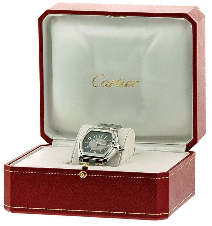 Cartier Roadster W62001V3 38mm Stainless steel Black 1