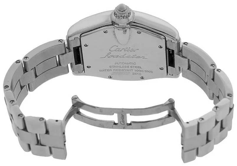 Cartier Roadster W62001V3 38mm Stainless steel Black 2