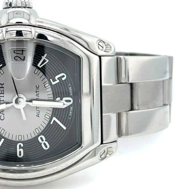 Cartier Roadster W62001V3 38mm Stainless steel Black 3