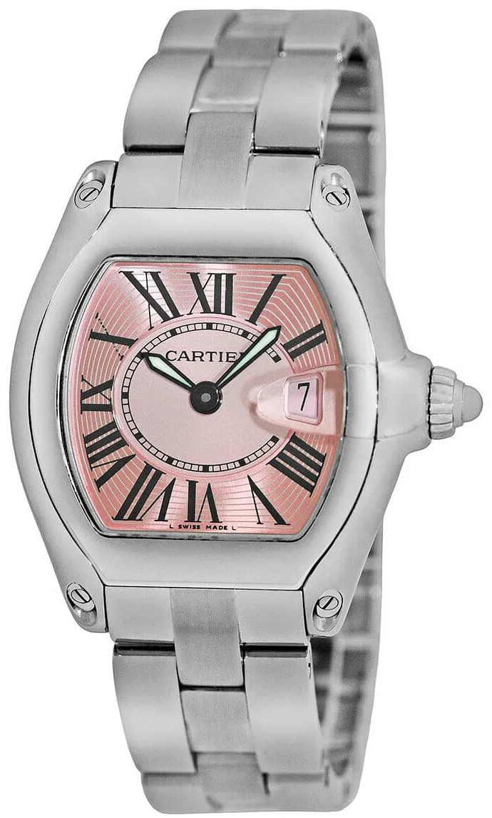 Cartier Roadster W62017V3 30mm Stainless steel Rose 3