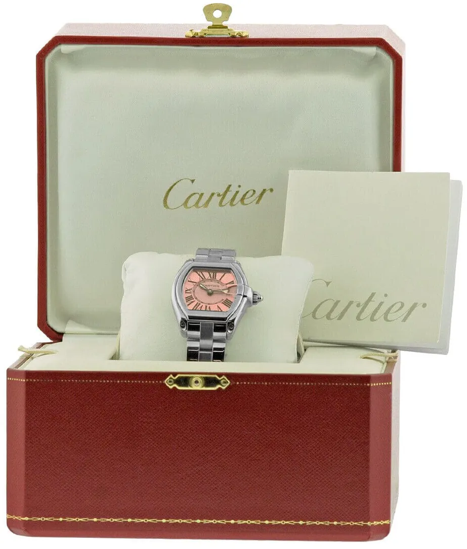 Cartier Roadster W62017V3 30mm Stainless steel Rose 1