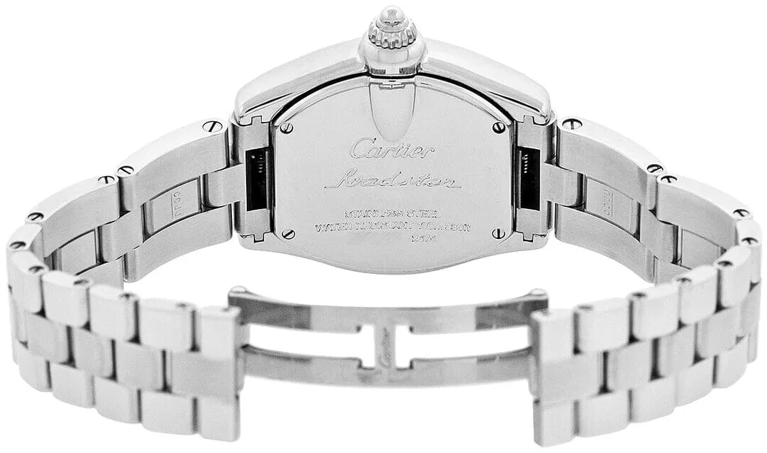 Cartier Roadster W62017V3 30mm Stainless steel Rose 2