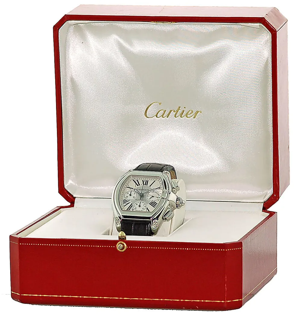 Cartier Roadster W62019X6 49mm Stainless steel Silver 3