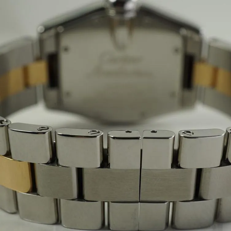 Cartier Roadster w62031y4 38mm Yellow gold Silver 2