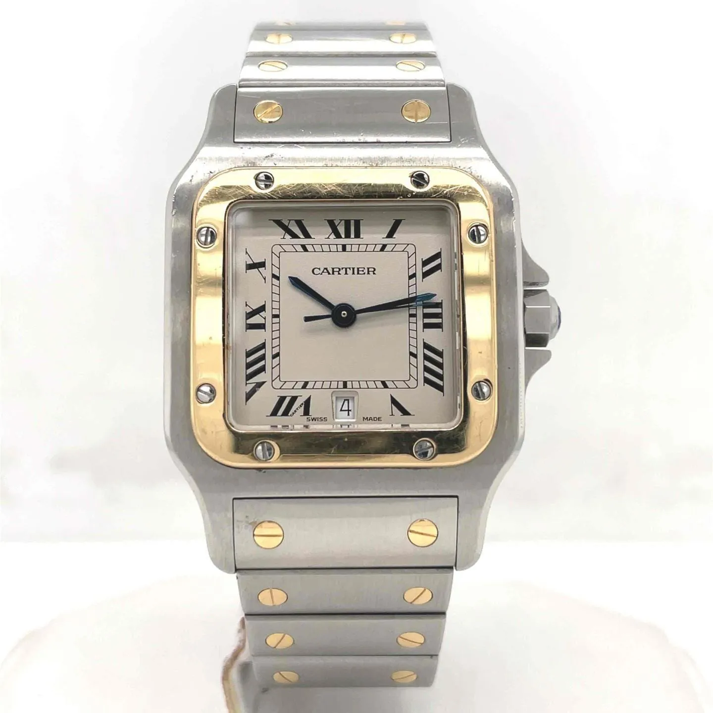 Cartier Santos W20011C4 29mm Stainless steel White