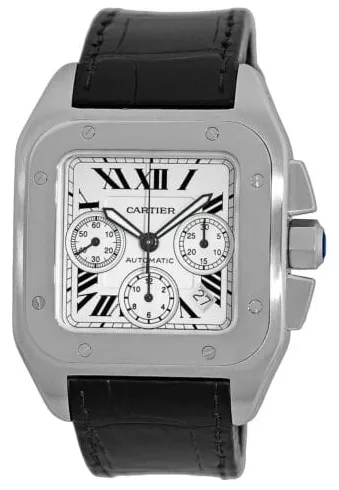 Cartier Santos W20090X8 41mm Stainless steel Silver