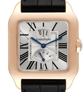 Cartier Santos W2020067 Rose gold Silver